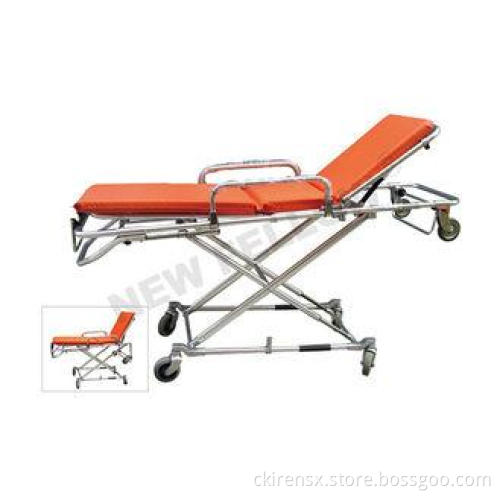 Multi - Lever Aluminum Alloy X - frame first aid stretcher